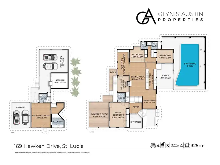 Floorplan of Homely house listing, 169 Hawken Drive, St Lucia QLD 4067
