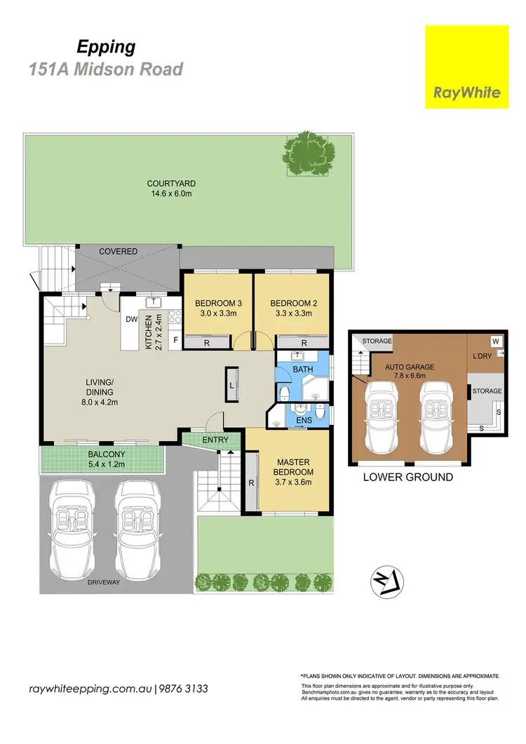 Floorplan of Homely house listing, 151A Midson Road, Epping NSW 2121