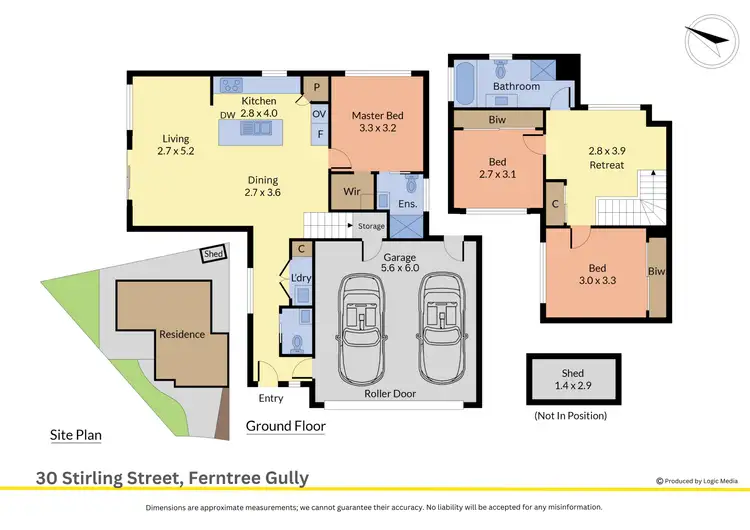 Floorplan of Homely townhouse listing, 30 Stirling Street, Ferntree Gully VIC 3156
