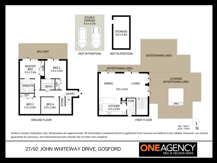 Floorplan of Homely apartment listing, 27/92 John Whiteway Drive, Gosford NSW 2250