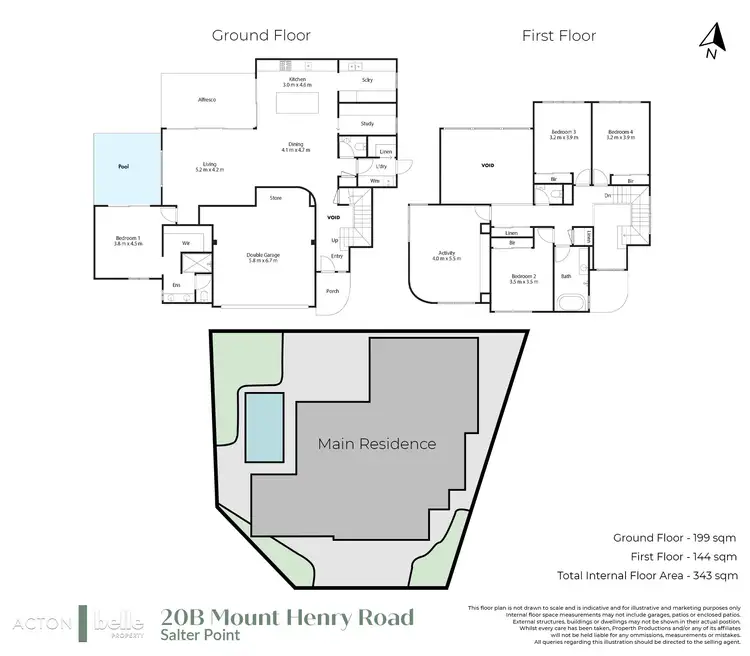Floorplan of Homely house listing, 20B Mount Henry Road, Salter Point WA 6152