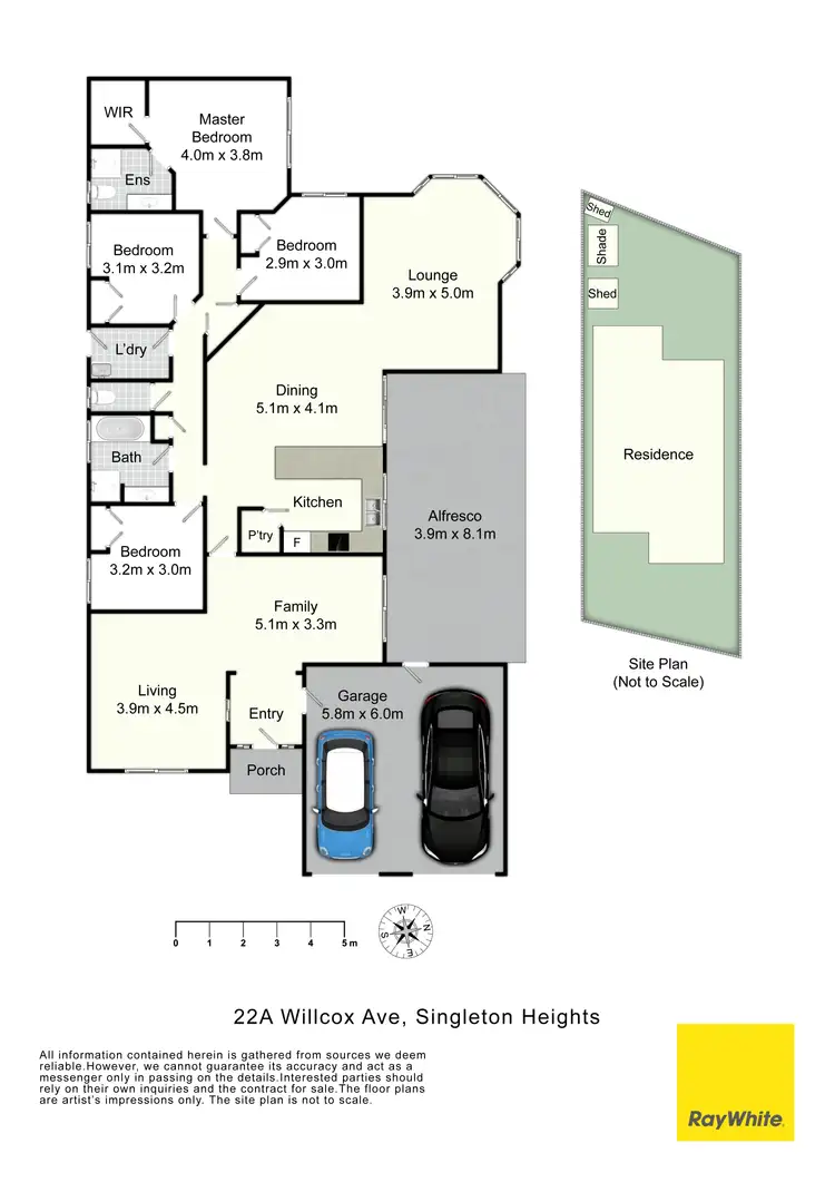 Floorplan of Homely house listing, 22a Willcox Avenue, Singleton NSW 2330