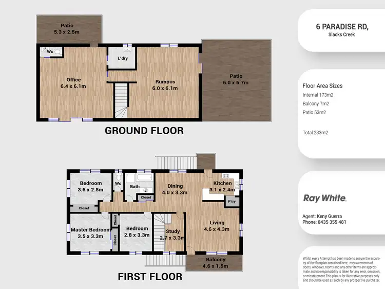 Floorplan of Homely house listing, 6 Paradise Road, Slacks Creek QLD 4127