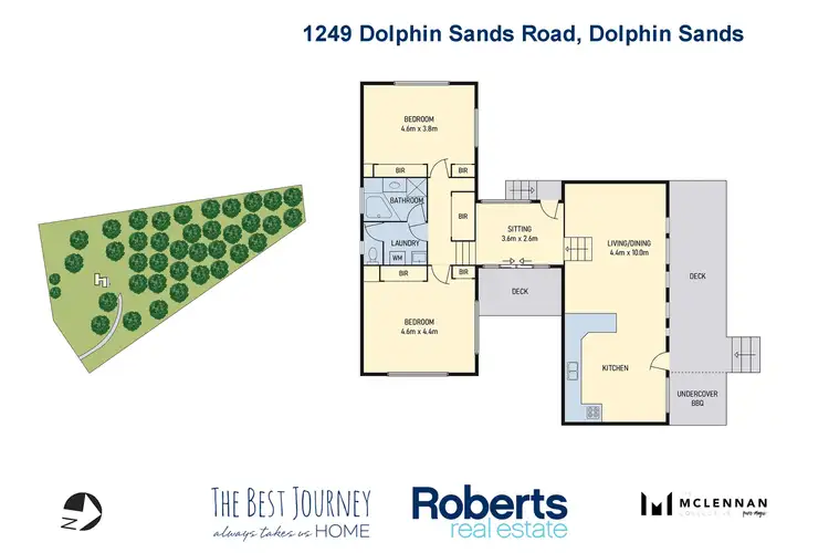 Floorplan of Homely house listing, 1249 Dolphin Sands Road, Dolphin Sands TAS 7190