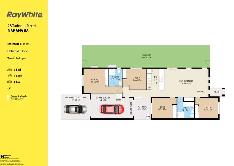 Floorplan of Homely house listing, 28 Tadorna Street, Narangba QLD 4504