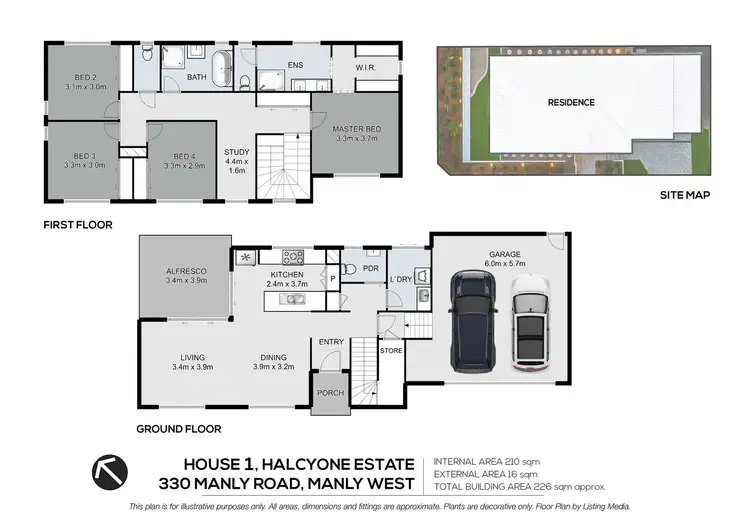 Floorplan of Homely house listing, 330 Manly Road, Manly West QLD 4179