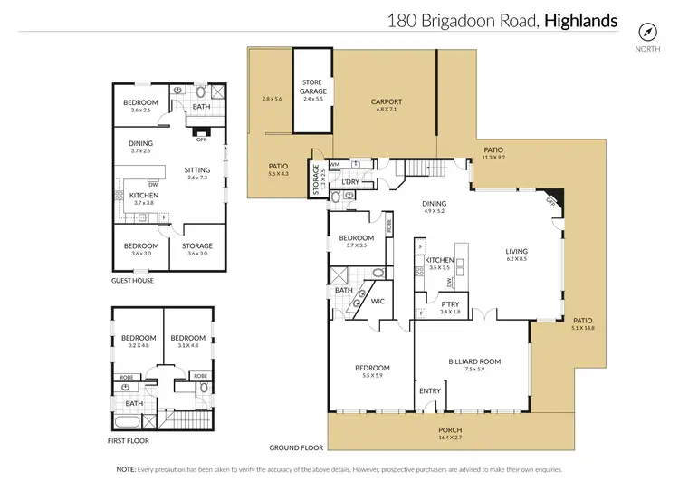Floorplan of Homely rural property listing, 180 Brigadoon Road, Highlands VIC 3660