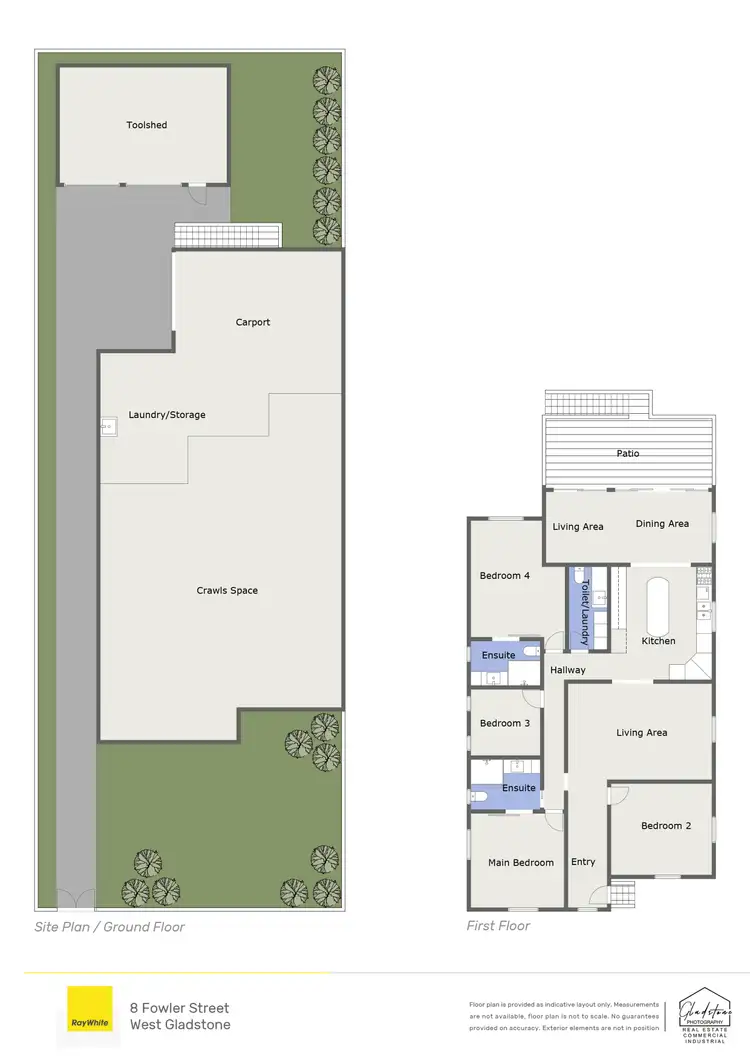 Floorplan of Homely house listing, 8 Fowler Street, West Gladstone QLD 4680