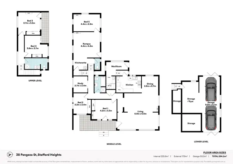 Floorplan of Homely house listing, 38 Pangeza Street, Stafford Heights QLD 4053