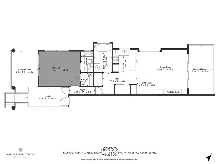 Floorplan of Homely apartment listing, 3/4 Ocean Beach Drive, Agnes Water QLD 4677