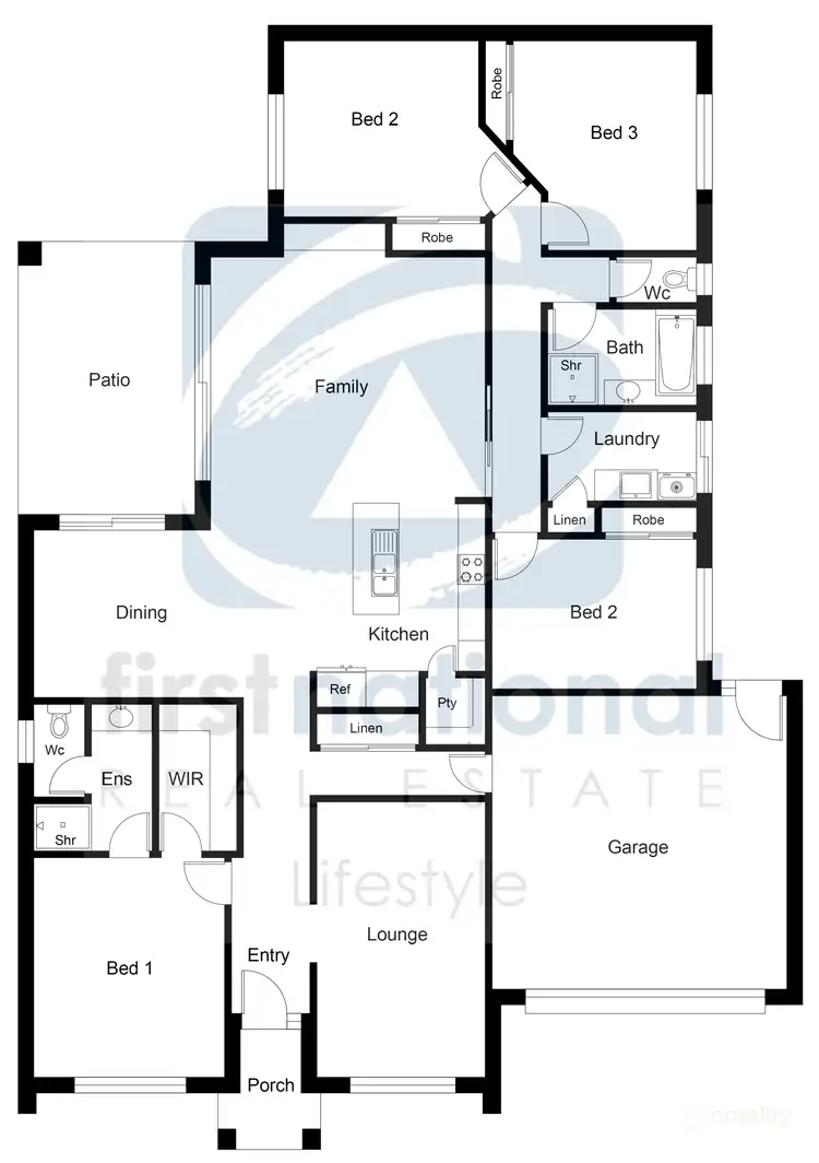 Floorplan of Homely house listing, 18 Ellington Street, Sippy Downs QLD 4556