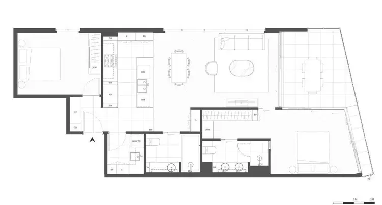 Floorplan of Homely apartment listing, 30703/9 Pidgeon Close, West End QLD 4101