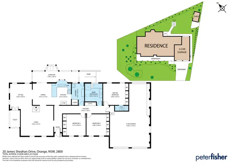 Floorplan of Homely house listing, 20 James Sheahan Drive, Orange NSW 2800