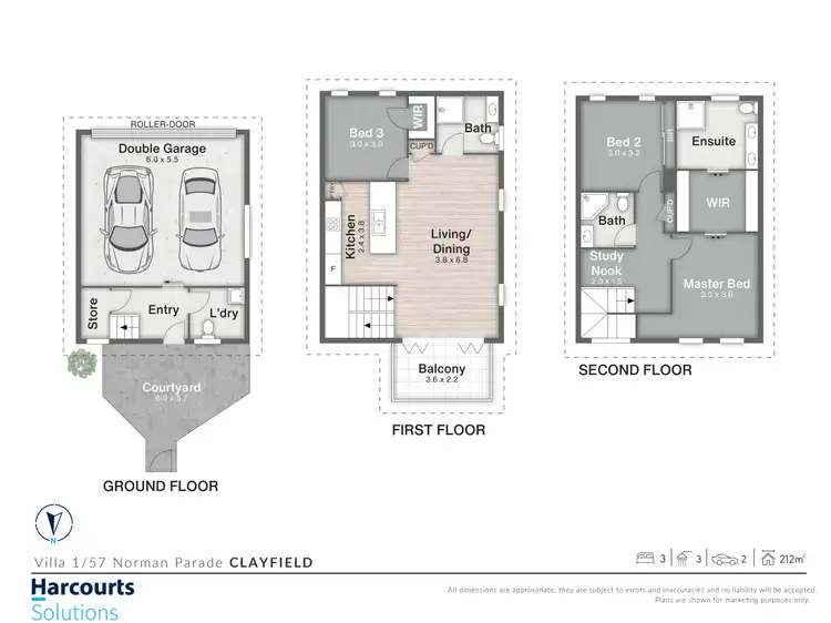 Floorplan of Homely house listing, 1/57 Norman Parade, Clayfield QLD 4011