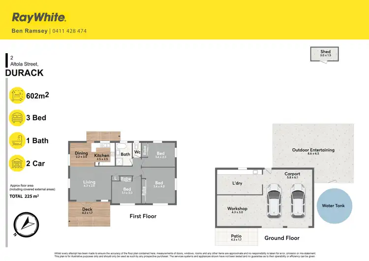 Floorplan of Homely house listing, 2 Altola Street, Durack QLD 4077