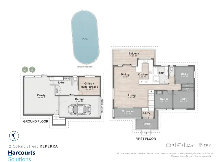 Floorplan of Homely house listing, 2 Cobalt Street, Keperra QLD 4054