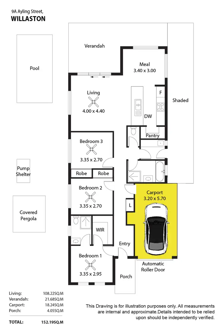Floorplan of Homely house listing, 9a Ayling Street, Willaston SA 5118