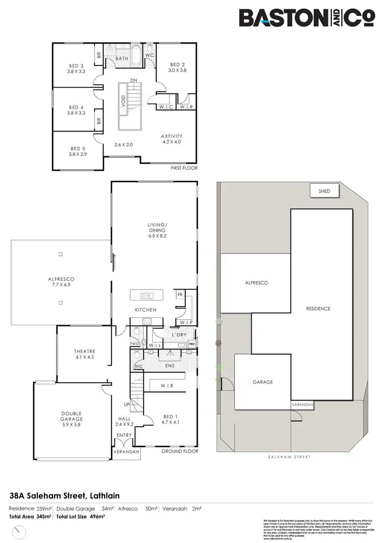 Floorplan of Homely house listing, 38A Saleham Street, Lathlain WA 6100