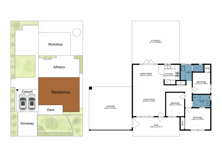 Floorplan of Homely house listing, 36 Grundy Way, Thornlie WA 6108