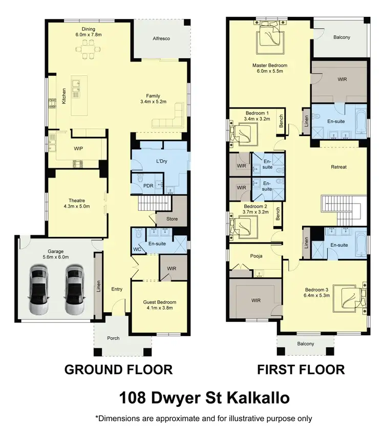 Floorplan of Homely house listing, 108 Dwyer Street, Kalkallo VIC 3064