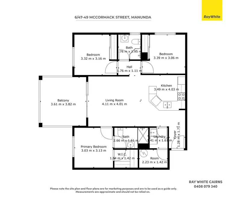 Floorplan of Homely apartment listing, 6/47-49 Mccormack Street, Manunda QLD 4870