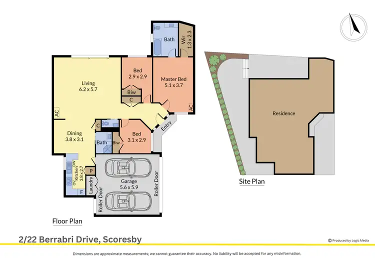 Floorplan of Homely unit listing, 2/22 Berrabri Drive, Scoresby VIC 3179