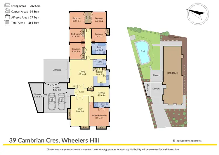 Floorplan of Homely house listing, 39 Cambrian Crescent, Wheelers Hill VIC 3150