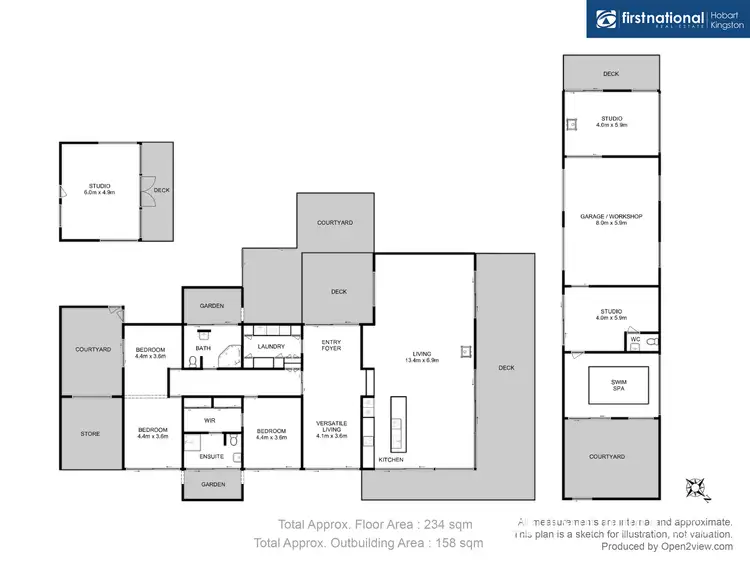 Floorplan of Homely house listing, 60 Old Summerleas Road, Kingston TAS 7050