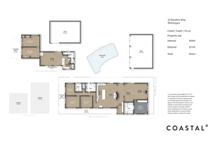 Floorplan of Homely house listing, 22 Random Way, Worongary QLD 4213