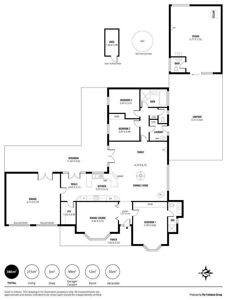 Floorplan of Homely house listing, 15A Hillman Drive, Nairne SA 5252