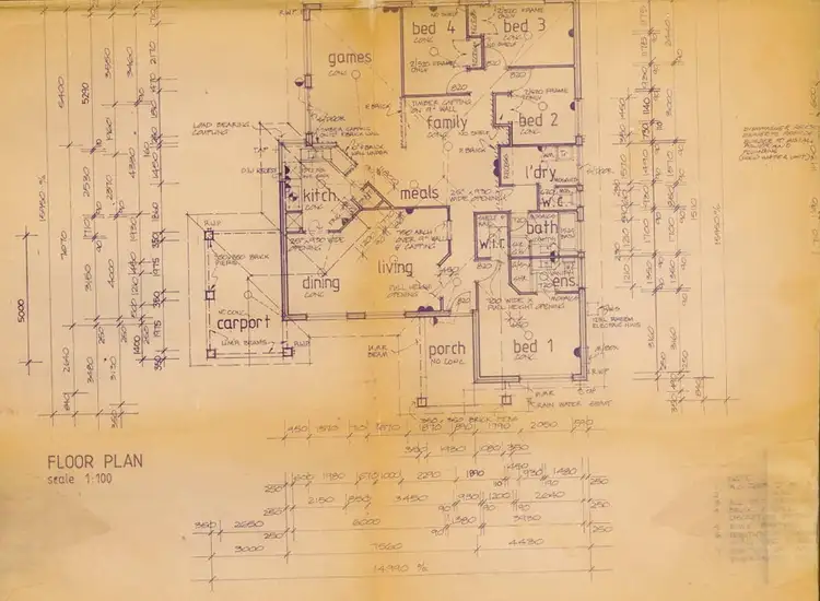 Floorplan of Homely house listing, 6 Guron Road, Duncraig WA 6023