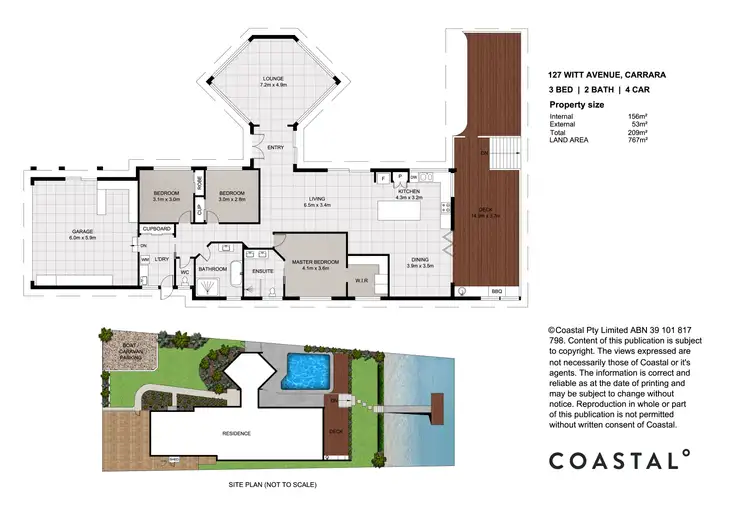Floorplan of Homely house listing, 127 Witt Avenue, Carrara QLD 4211