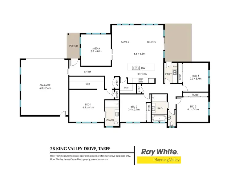 Floorplan of Homely house listing, 28 King Valley Drive, Taree NSW 2430