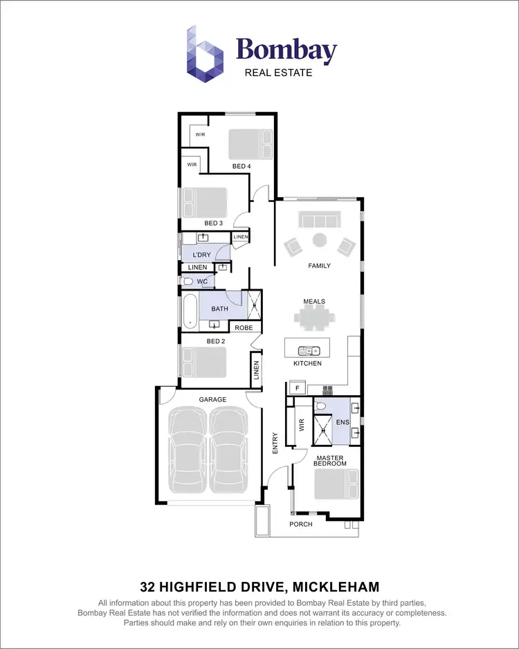 Floorplan of Homely house listing, 32 Highfield Drive, Mickleham VIC 3064