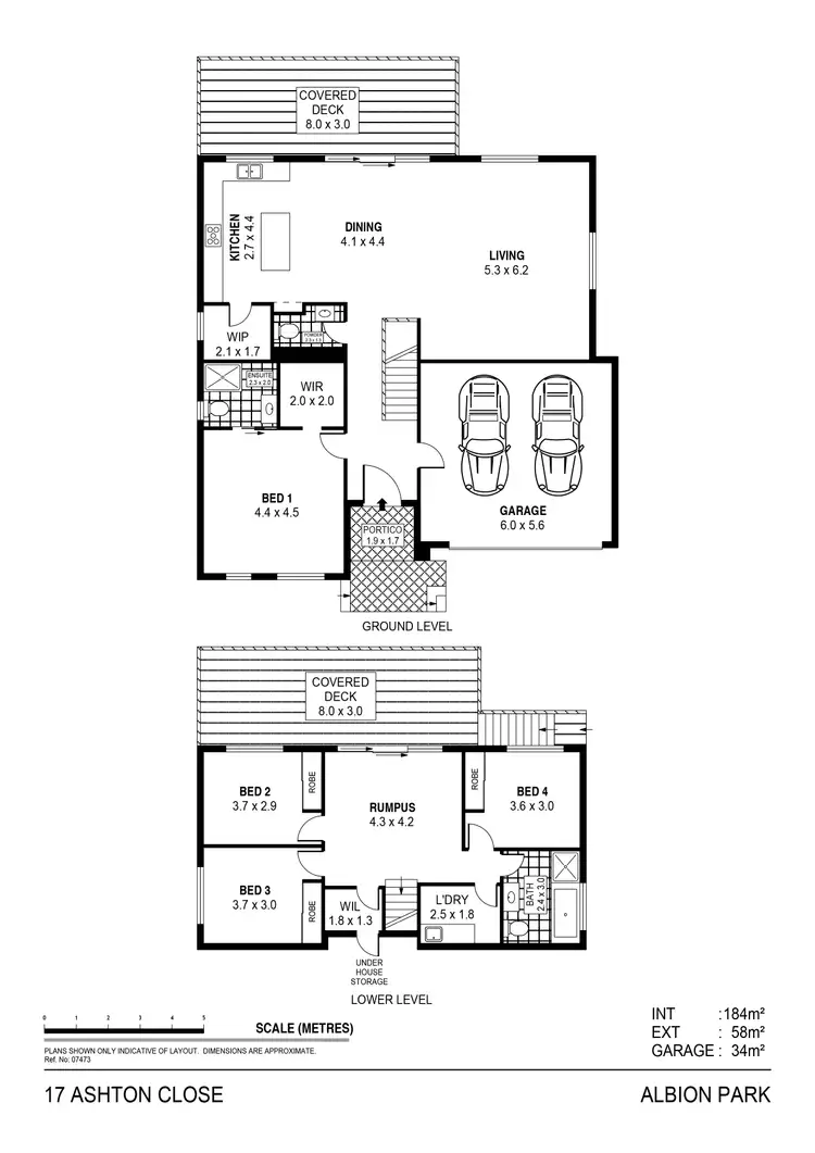 Floorplan of Homely house listing, 17 Ashton Close, Albion Park NSW 2527