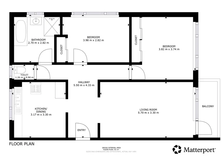 Floorplan of Homely unit listing, 10/21 Splatt Street, Swan Hill VIC 3585