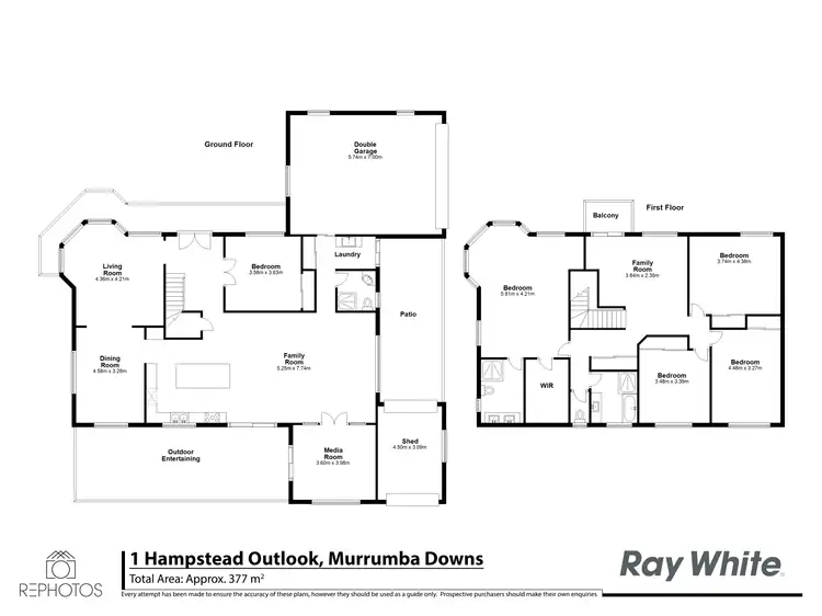 Floorplan of Homely house listing, 1 Hampstead Outlook, Murrumba Downs QLD 4503