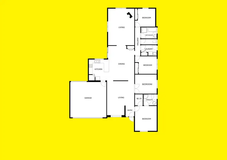 Floorplan of Homely house listing, 4 Frangipani Court, Mildura VIC 3500