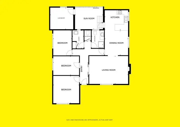 Floorplan of Homely house listing, 110 Eleventh Street, Mildura VIC 3500