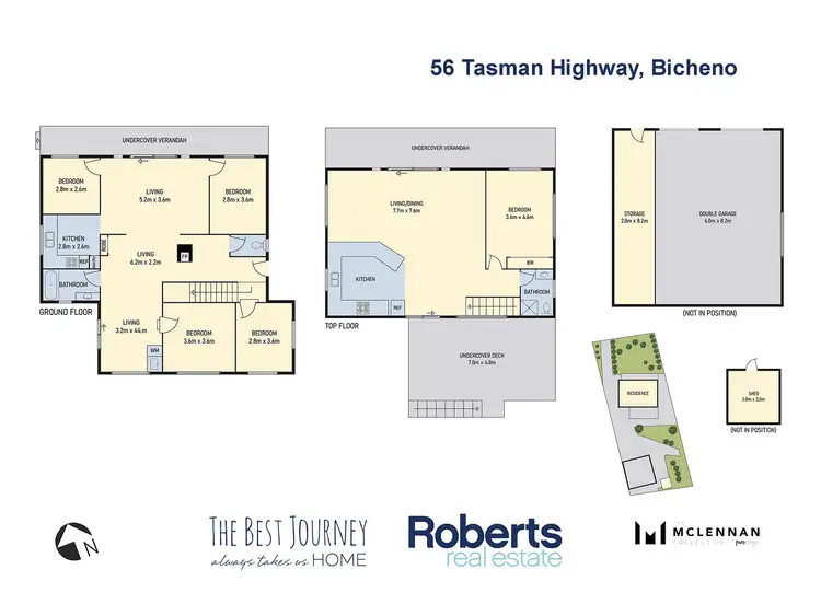 Floorplan of Homely house listing, 56 Tasman Highway, Bicheno TAS 7215