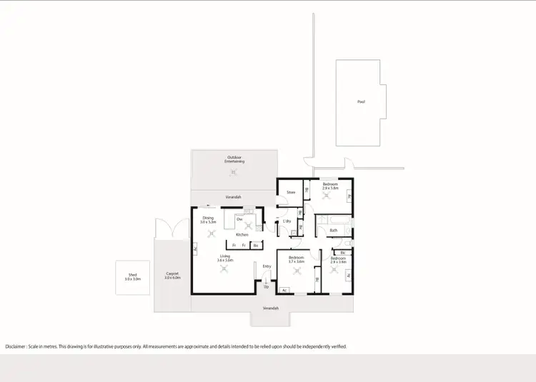 Floorplan of Homely house listing, 124 Reid Road, Cable Beach WA 6726