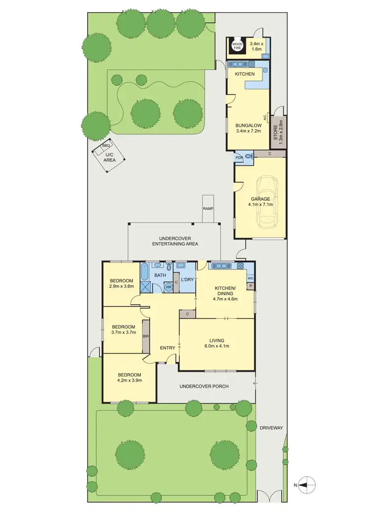 Floorplan of Homely house listing, 16 Brooks Street, Fawkner VIC 3060