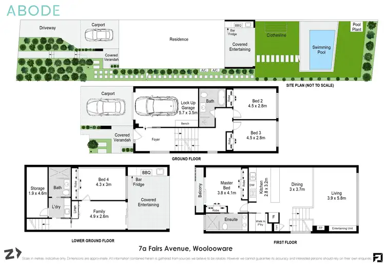 Floorplan of Homely house listing, 7a Fairs Avenue, Woolooware NSW 2230