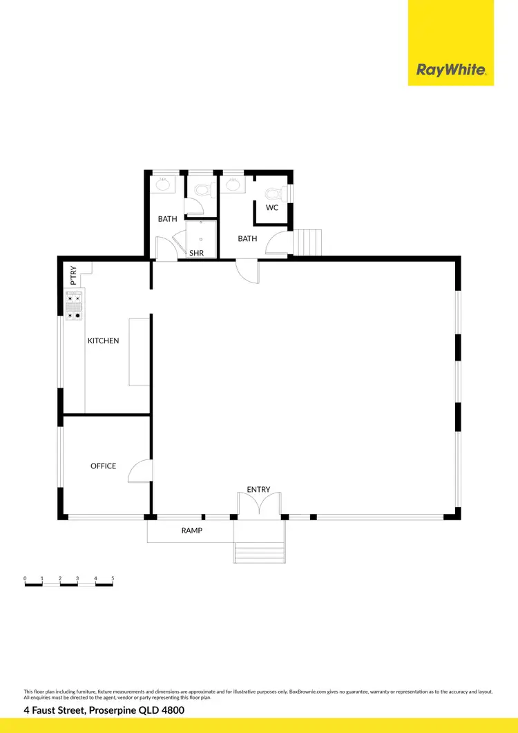 Floorplan of Homely house listing, 4 Faust Street, Proserpine QLD 4800