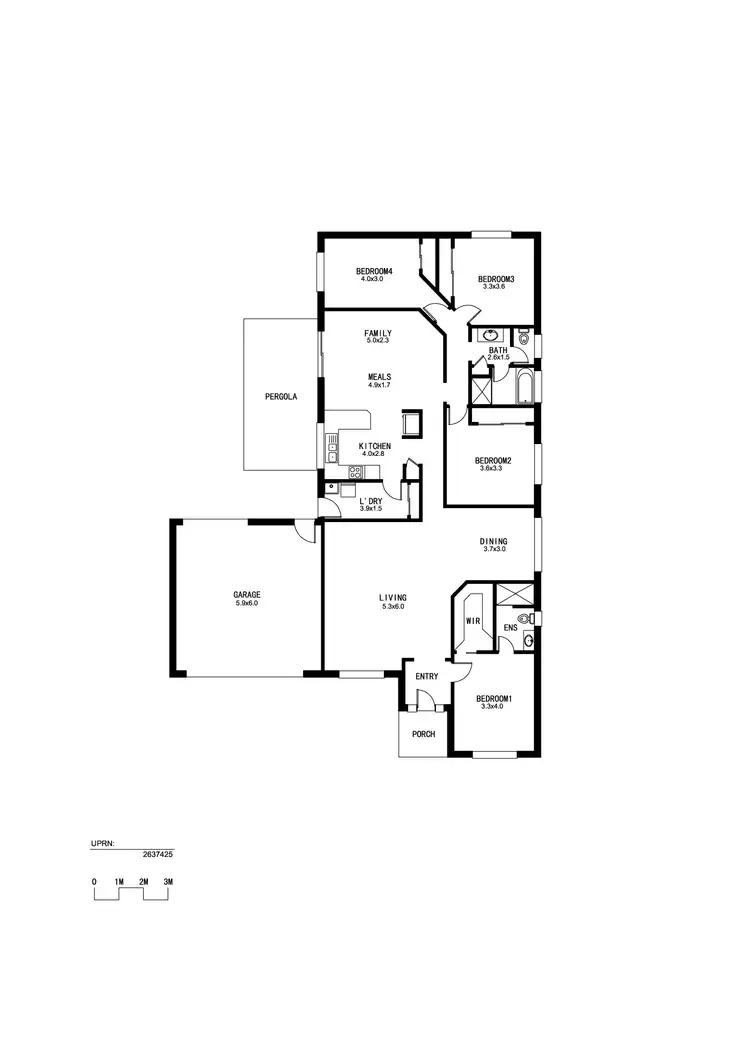 Floorplan of Homely house listing, Address available on request