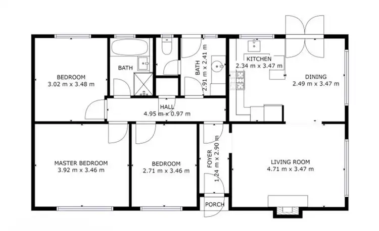 Floorplan of Homely house listing, 31A McMillan street, Victoria Park WA 6100