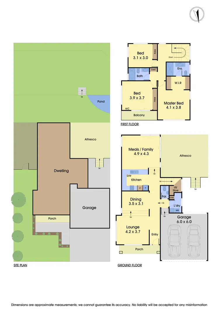 Floorplan of Homely house listing, 3 Allen Court, Mulgrave VIC 3170