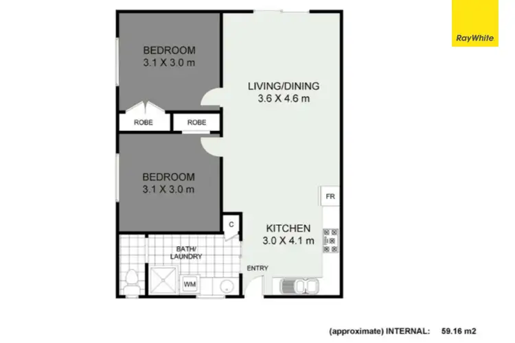 Floorplan of Homely apartment listing, 3/9 Tarcoola Avenue, Mooloolaba QLD 4557