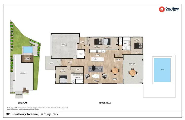 Floorplan of Homely house listing, 32 Elderberry Avenue, Bentley Park QLD 4869