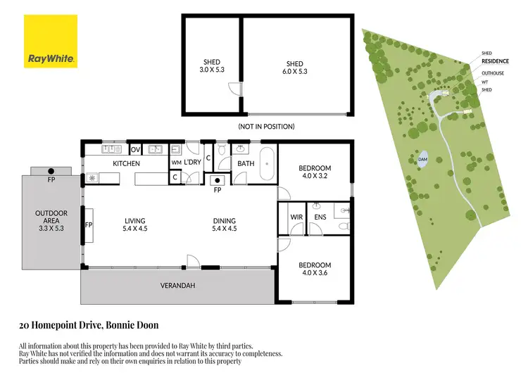 Floorplan of Homely rural property listing, 20 Homepoint Drive, Bonnie Doon VIC 3720
